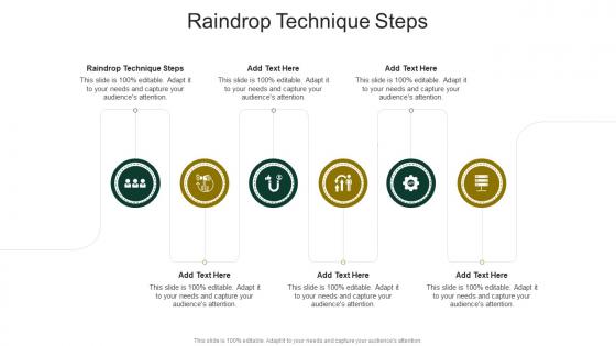 Raindrop Technique Steps In Powerpoint And Google Slides Cpb