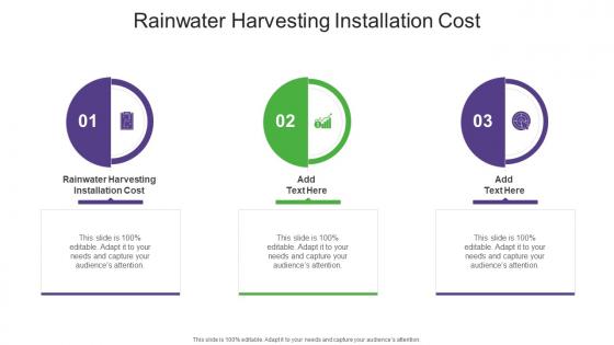 Rainwater Harvesting Installation Cost In Powerpoint And Google Slides Cpb