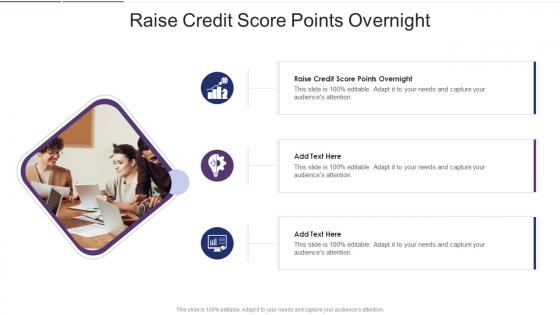 Raise Credit Score Points Overnight In Powerpoint And Google Slides Cpb
