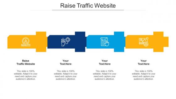 Raise traffic website ppt powerpoint presentation gallery good cpb