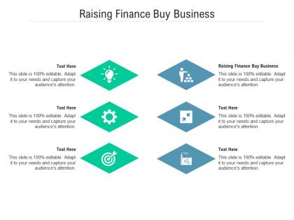 Raising finance buy business ppt powerpoint presentation styles example cpb