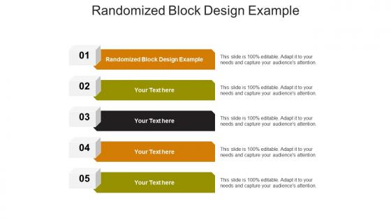 Randomized block design example ppt powerpoint presentation inspiration styles cpb