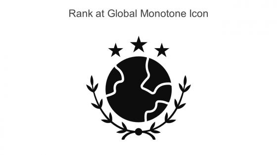 Rank At Global Monotone Icon In Powerpoint Pptx Png And Editable Eps Format