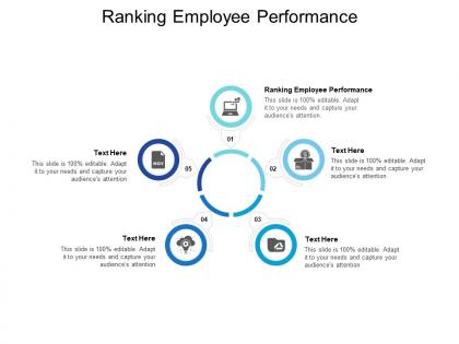Ranking employee performance ppt powerpoint presentation infographic template infographics cpb