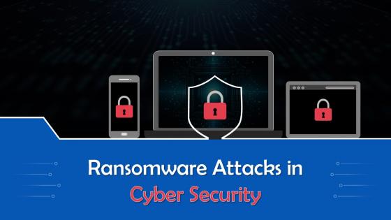 Ransomware Attacks In Cyber Security Training Ppt