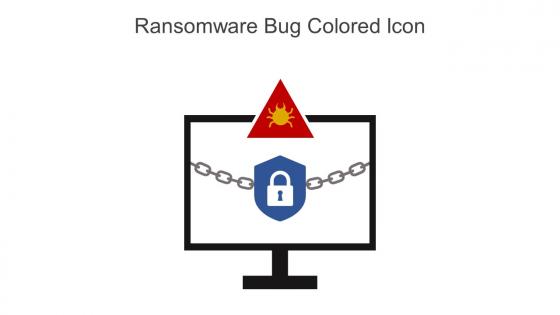 Ransomware Bug Colored Icon In Powerpoint Pptx Png And Editable Eps Format
