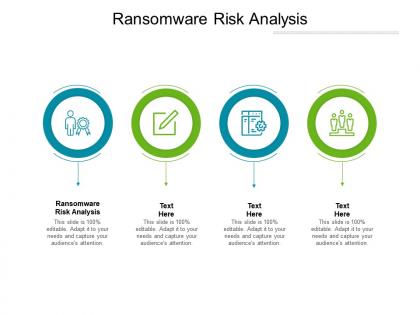 Ransomware risk analysis ppt powerpoint presentation portfolio structure cpb