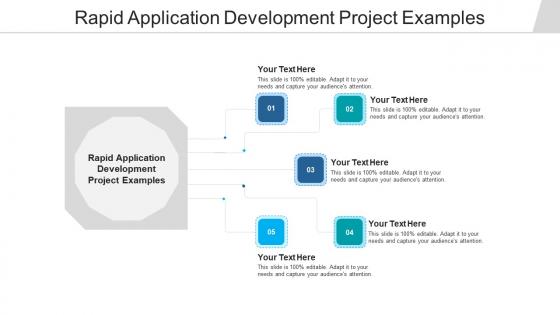 Rapid application development project examples ppt powerpoint presentation show layout cpb