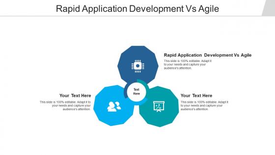 Rapid application development vs agile ppt powerpoint presentation summary slides cpb