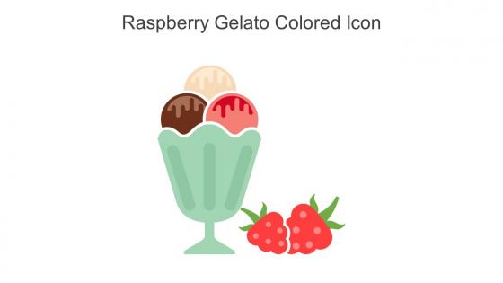 Raspberry Gelato Colored Icon In Powerpoint Pptx Png And Editable Eps Format
