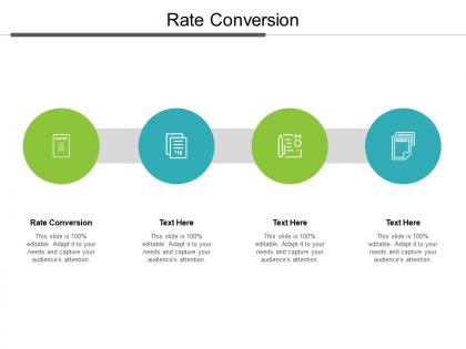 Rate conversion ppt powerpoint presentation infographics background images cpb