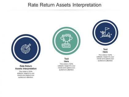 Rate return assets interpretation ppt powerpoint presentation show information cpb