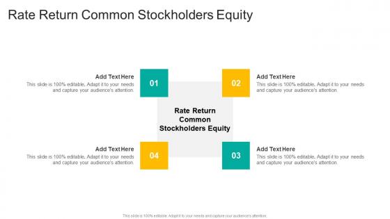 Rate Return Common Stockholders Equity In Powerpoint And Google Slides Cpb