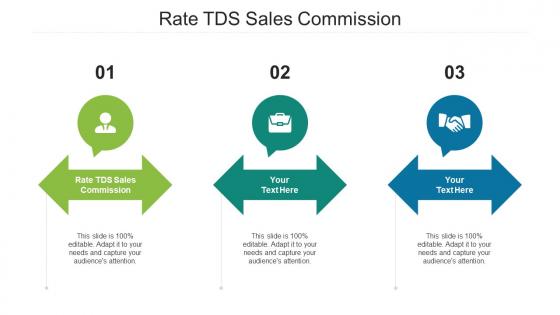 Rate TDS Sales Commission Ppt Powerpoint Presentation Infographics Example Cpb