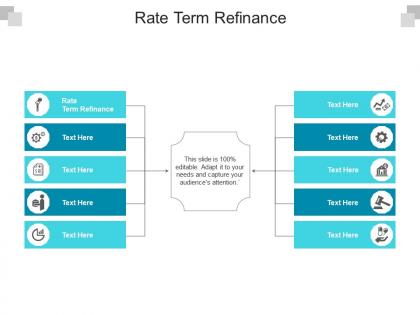 Rate term refinance ppt powerpoint presentation infographics aids cpb