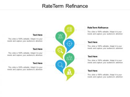Rateterm refinance ppt powerpoint presentation pictures designs cpb