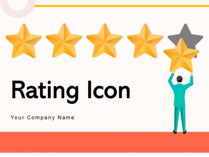 Rating Icon Business Valuation Review Product Feature Symbol