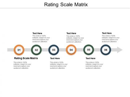 Rating scale matrix ppt powerpoint presentation outline sample cpb