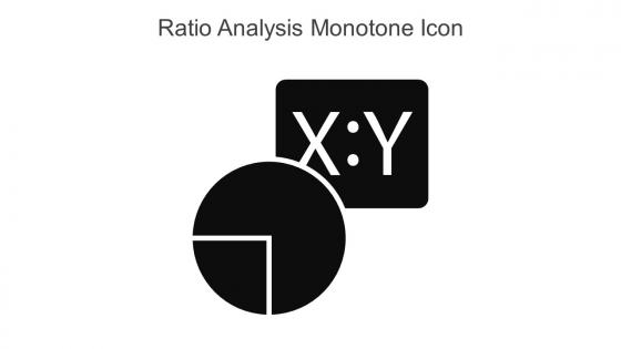 Ratio Analysis Monotone Icon In Powerpoint Pptx Png And Editable Eps Format