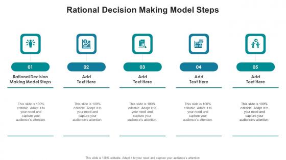Rational Decision Making Model Steps In Powerpoint And Google Slides Cpb