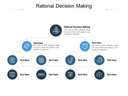 Rational decision making ppt powerpoint presentation summary graphics cpb