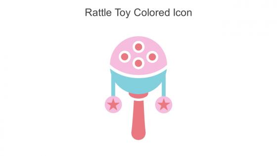 Rattle Toy Colored Icon In Powerpoint Pptx Png And Editable Eps Format