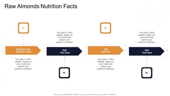 Raw Almonds Nutrition Facts In Powerpoint And Google Slides Cpb