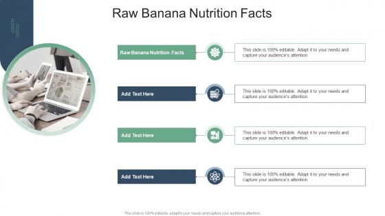 Raw Banana Nutrition Facts In Powerpoint And Google Slides Cpb
