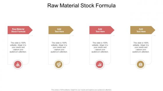 Raw Material Stock Formula In Powerpoint And Google Slides Cpb