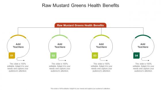 Raw Mustard Greens Health Benefits In Powerpoint And Google Slides Cpb