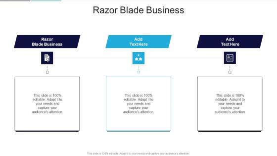 Razor Blade Business In Powerpoint And Google Slides Cpb