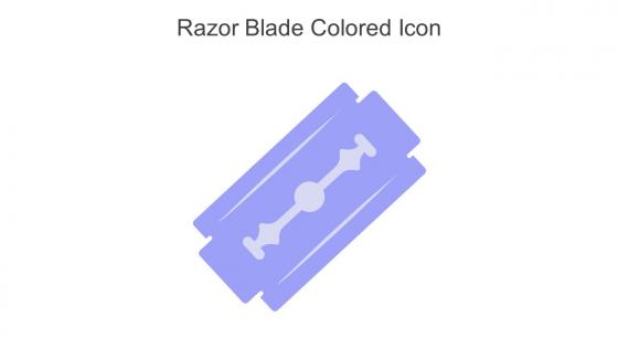 Razor Blade Colored Icon In Powerpoint Pptx Png And Editable Eps Format