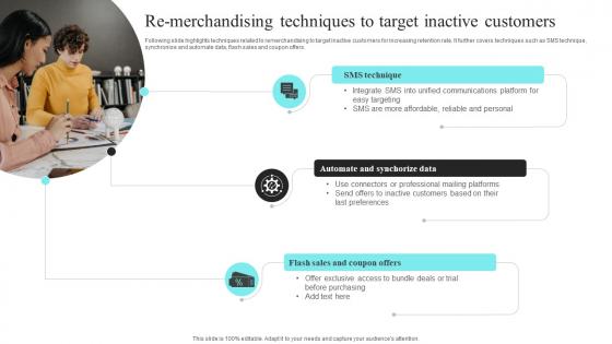 Re Merchandising Techniques To Target Inactive Customers