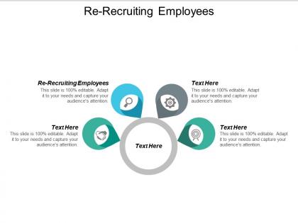 Re recruiting employees ppt powerpoint presentation gallery format ideas cpb
