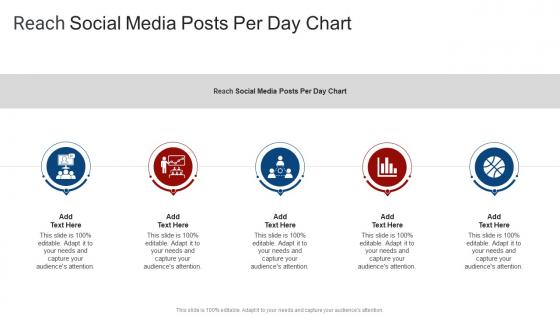 Reach Social Media Posts Per Day Chart In Powerpoint And Google Slides Cpb