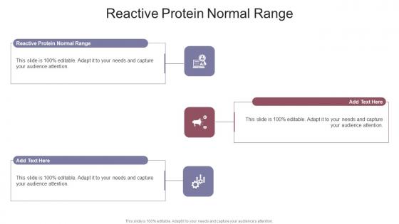 Reactive Protein Normal Range In Powerpoint And Google Slides Cpb