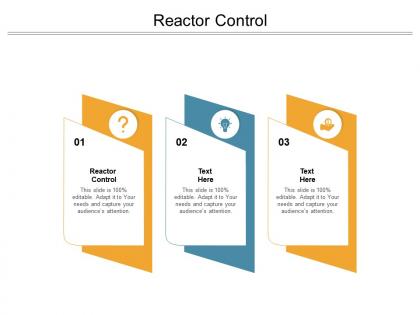 Reactor control ppt powerpoint presentation file background images cpb
