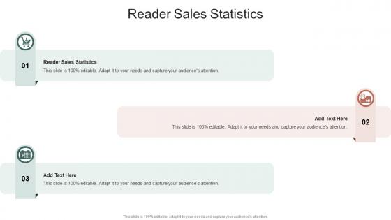 Reader Sales Statistics In Powerpoint And Google Slides Cpb