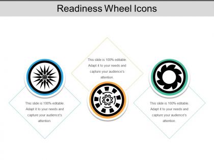 Readiness wheel icons