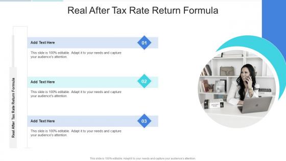 Real After Tax Rate Return Formula In Powerpoint And Google Slides Cpb