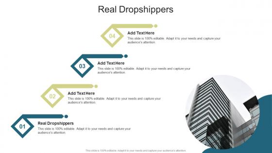 Real Dropshippers In Powerpoint And Google Slides Cpb