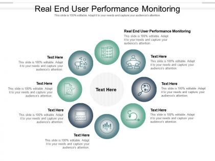 Real end user performance monitoring ppt powerpoint presentation infographics clipart cpb