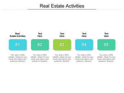 Real estate activities ppt powerpoint presentation inspiration professional cpb