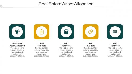 Real Estate Asset Allocation Ppt PowerPoint Presentation Layouts Backgrounds Cpb