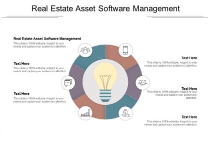 Real estate asset software management ppt powerpoint presentation styles maker cpb