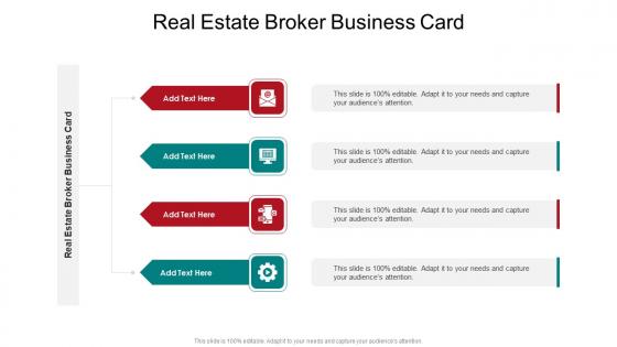 Real Estate Broker Business Card In Powerpoint And Google Slides Cpb