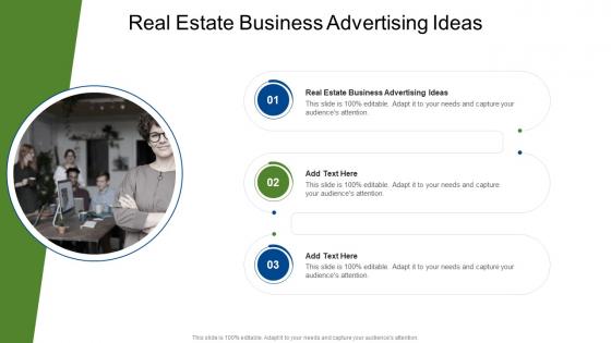 Real Estate Business Advertising Ideas In Powerpoint And Google Slides Cpb