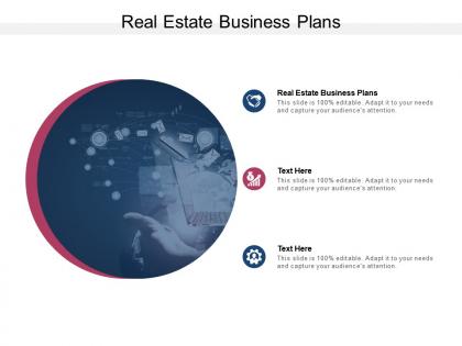 Real estate business plans ppt powerpoint presentation professional cpb