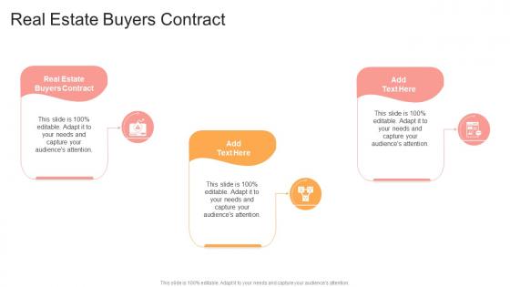 Real Estate Buyers Contract In Powerpoint And Google Slides Cpb