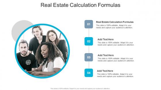 Real Estate Calculation Formulas In Powerpoint And Google Slides Cpb